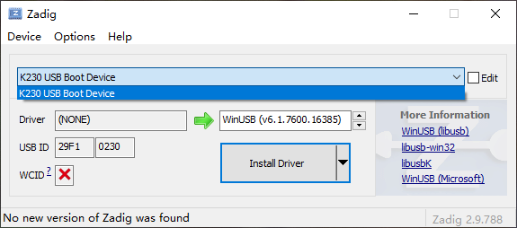 how to install driver