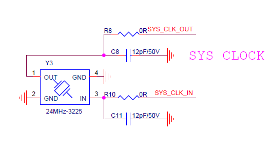 Figure 3-1 K230 Crystal Circuit