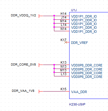 Figure 3-9 K230 LPDDR3 Power Circuit