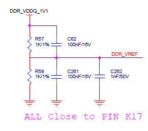 Figure 3-14 K230 LPDDR4 Reference Voltage Circuit