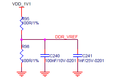 图3-41 K230D版本DDR Vref电路